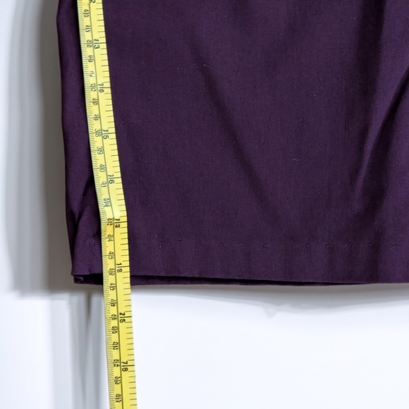 (Apt.9) Brynn Ladies' Purple Capri Pantssize 12p - Picture 5 of 6